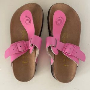 Girls Birkenstock Gizeh sandal pink 2 or 34